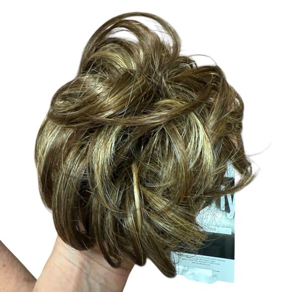 Tony of Beverly Hills Swirly Caramel Kiss Salon Quality Hair Piece - Picture 2 of 7